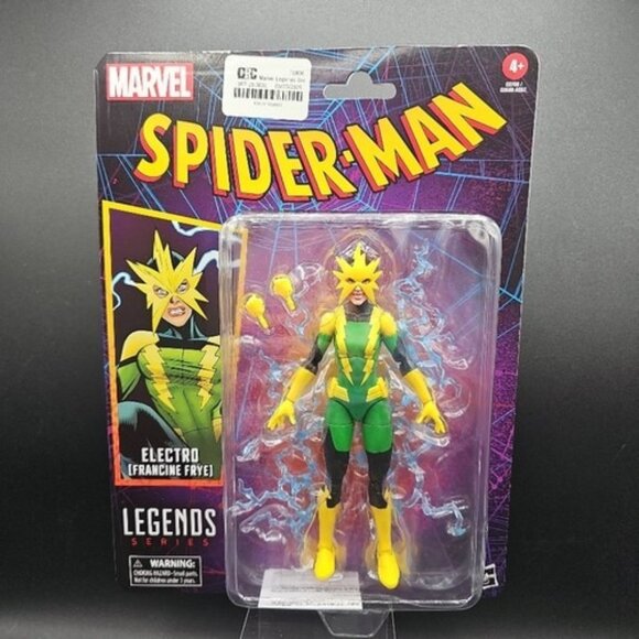 Marvel | Toys | Marvel Legends Series Spiderman Electro Francine Frye ...